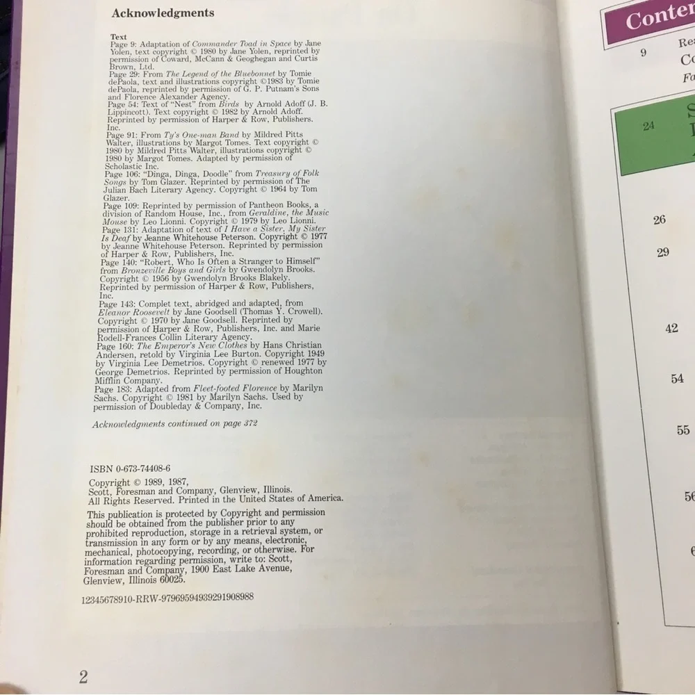VINTAGE 1989 On Parade Book Classroom Reading Level 8 Schoolbook Homeschooling